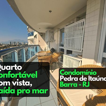 Quarto Privativo Em Apto Barra Com Vista - Com Anfitriao Rio de Janeiro Exterior photo